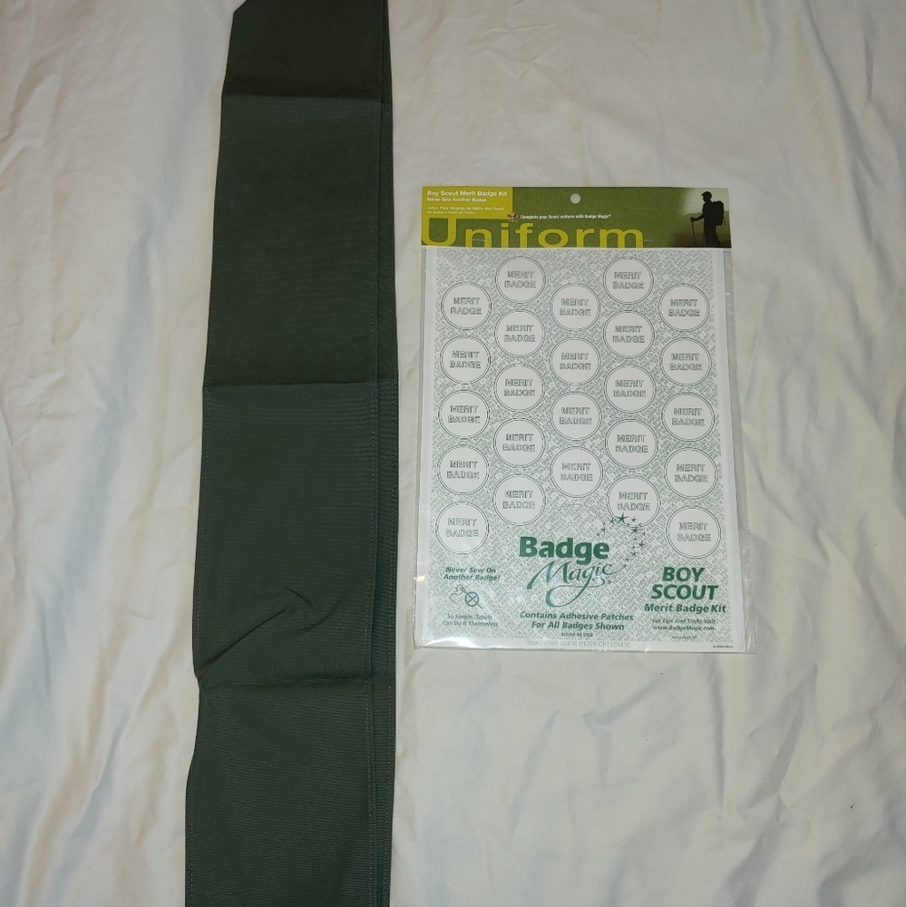 Boy Scout Merit Badge sash